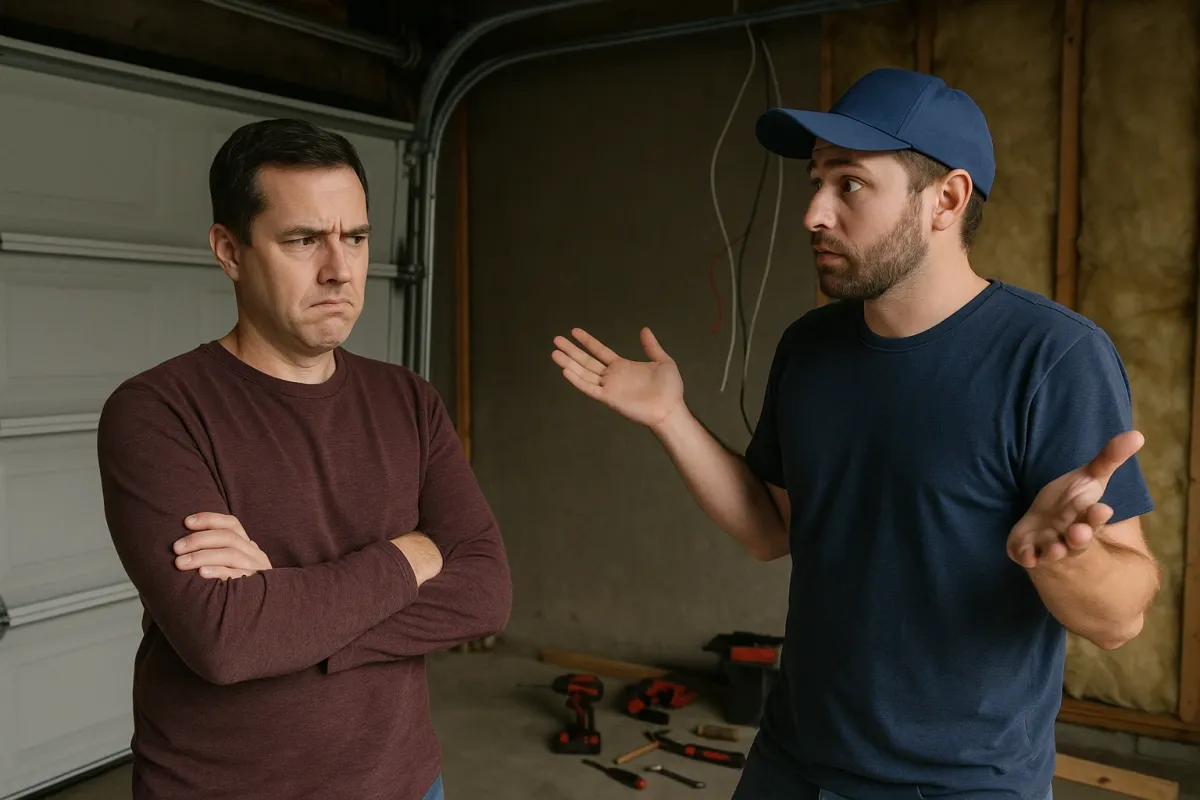 When “Not My Job” Moments Hit Your Garage: How To Avoid Contractor Shortcuts