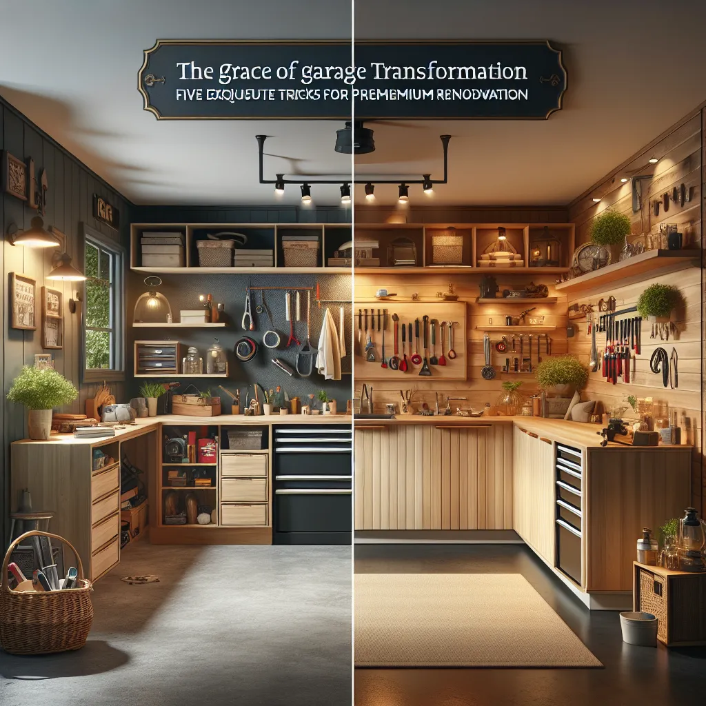 The Grace of Garage Transformation: Five Exquisite Tricks for Premium Renovation