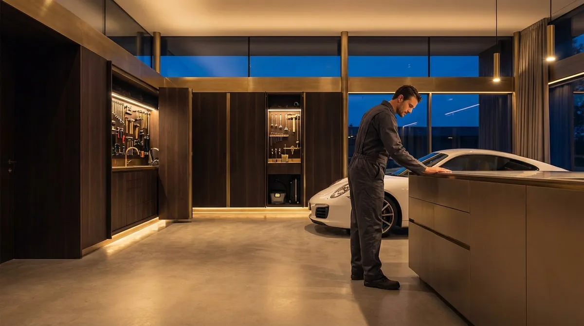 The Refined Garage: Discreet Repair Solutions for a Seamless Space
