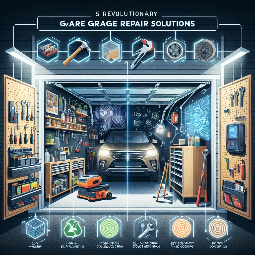 Five Revolutionary Garage Repair Solutions for the Discerning Homeowner