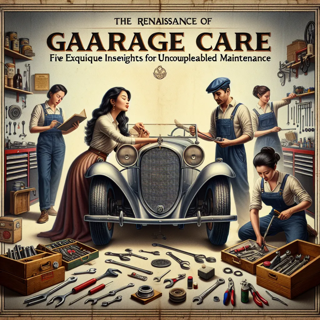 The Renaissance of Garage Care: Five Exquisite Insights for Unparalleled Maintenance