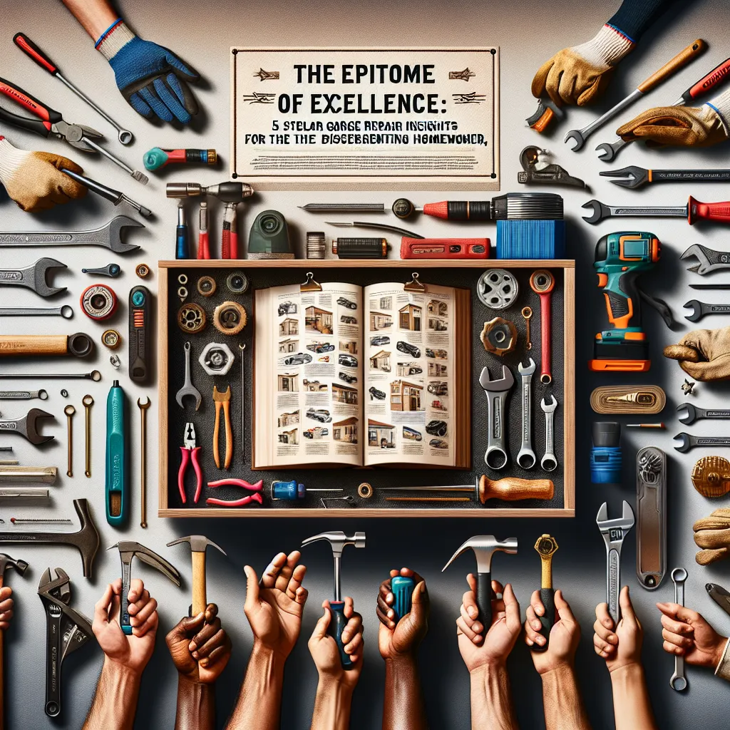 The Epitome of Excellence: 5 Stellar Garage Repair Insights for the Discerning Homeowner