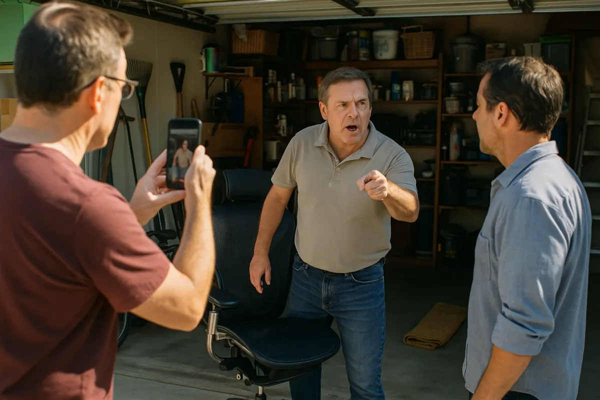 When Seating Wars Go Viral: What an $1.8K Office Chair Arrest Teaches About Garage Care