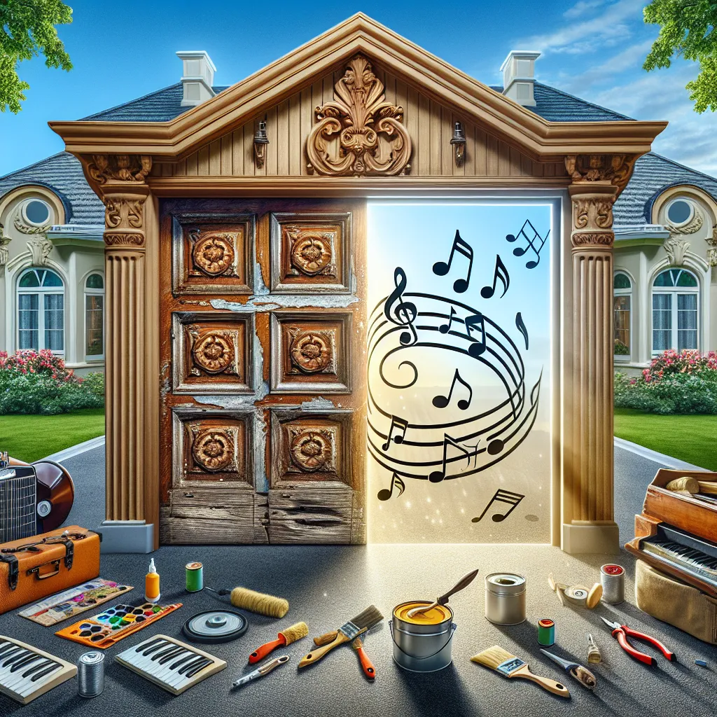 The Symphony of Garage Door Rejuvenation: Five Unveiled Insights for the Affluent Homeowner