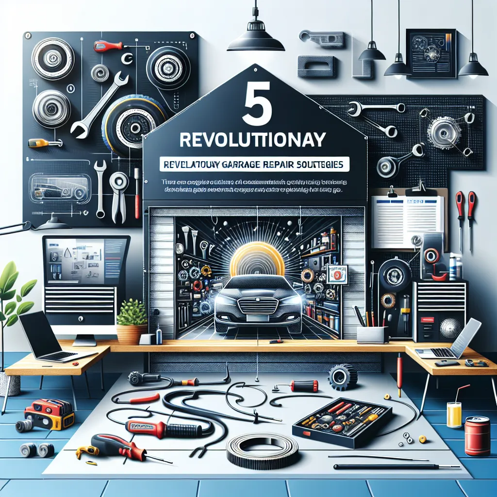 The Epitome of Excellence: Discover Five Revolutionary Garage Repair Strategies