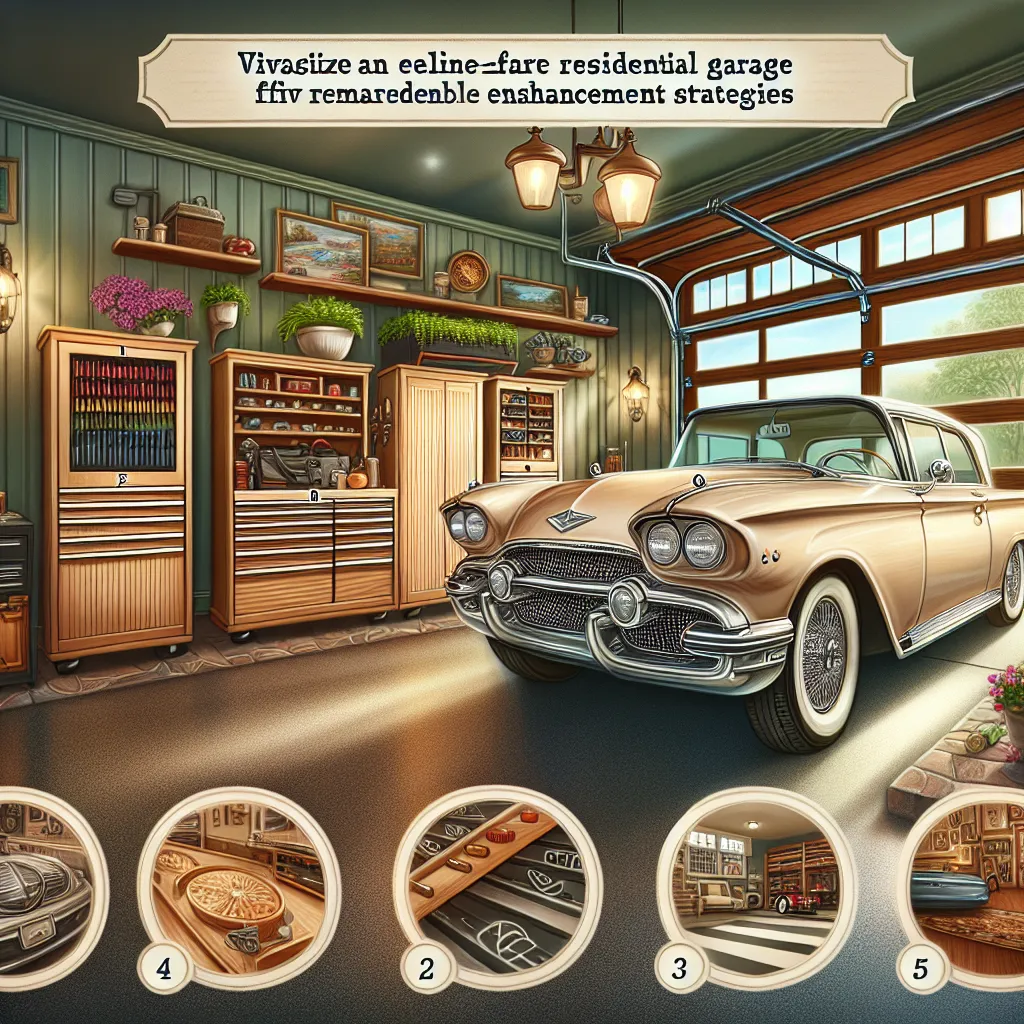 Savour the Sophistication: Five Remarkable Garage Enhancement Strategies for the Refined Homeowner