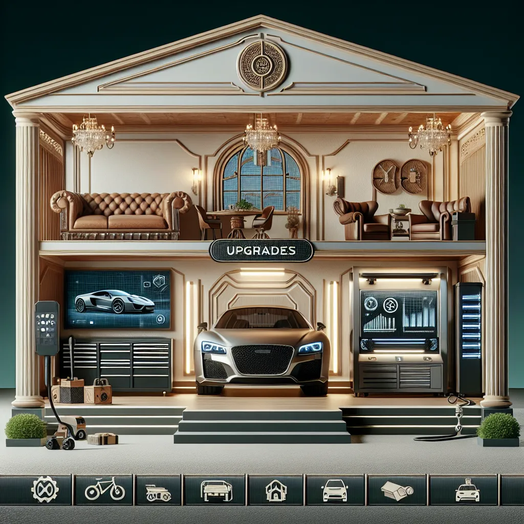Decoding Opulence: Five Impeccable Garage Upgrades for the Discerning Homeowner