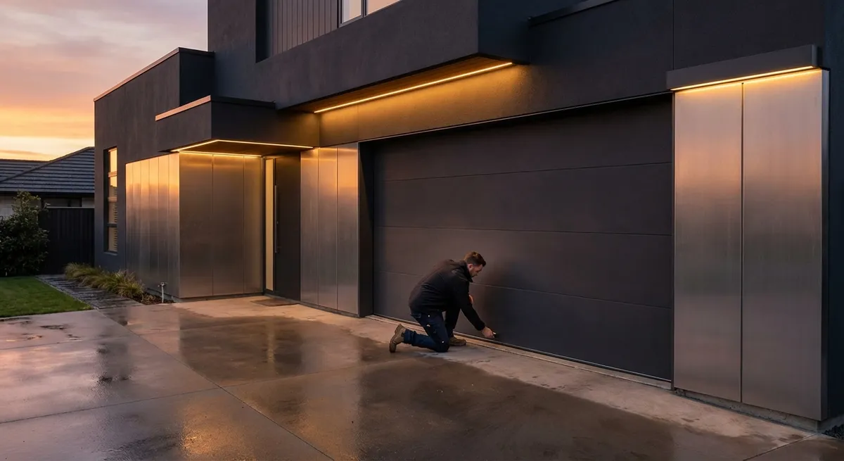 Garage Door Harmony: Resolving Issues with Discreet Precision