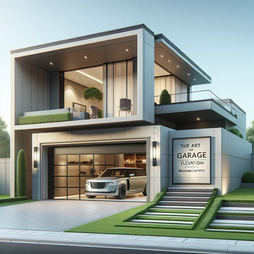 The Art of Garage Elevation: Five Remarkable Insights for the Refined Homeowner