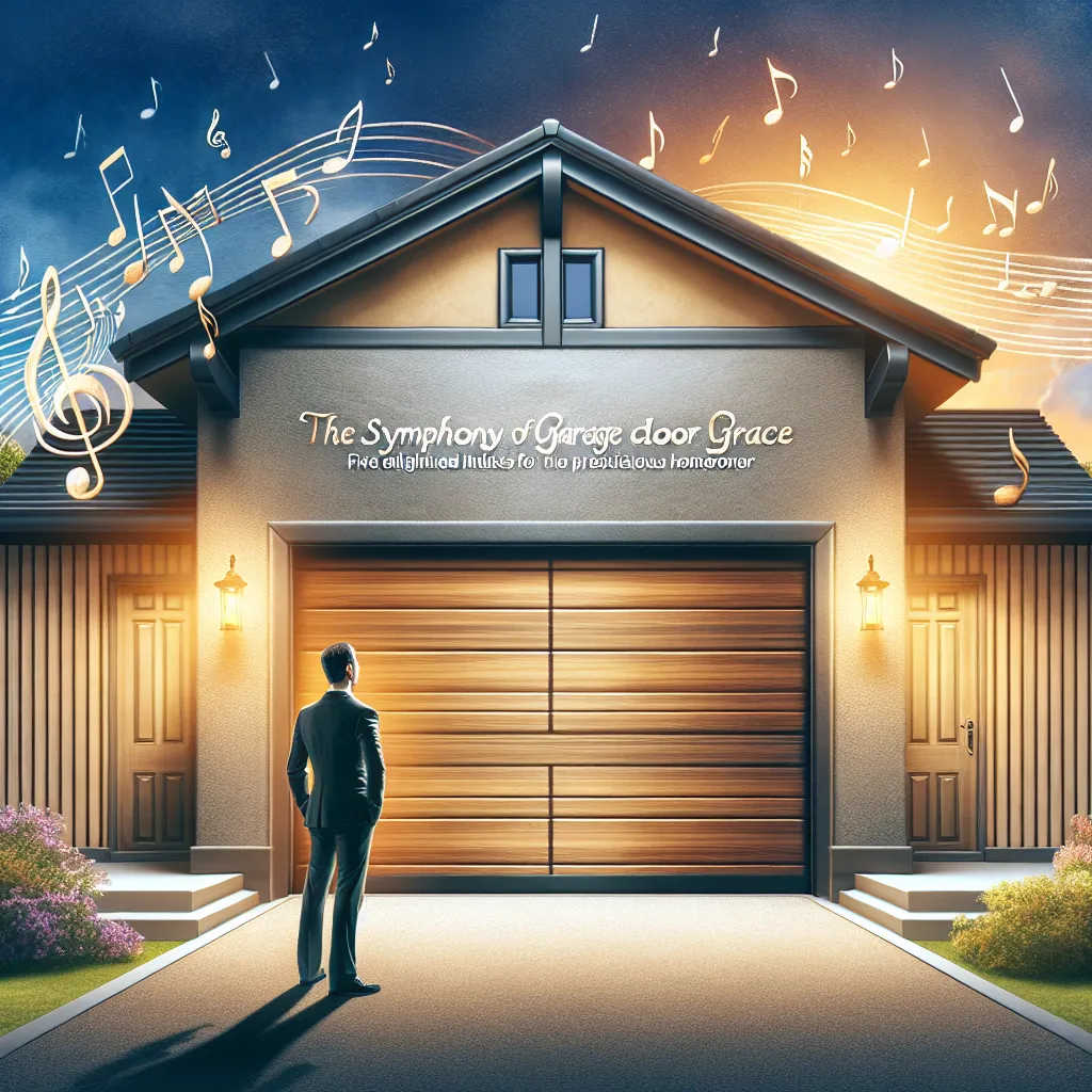 The Symphony of Garage Door Grace: Five Enlightened Insights for the Prestigious Homeowner