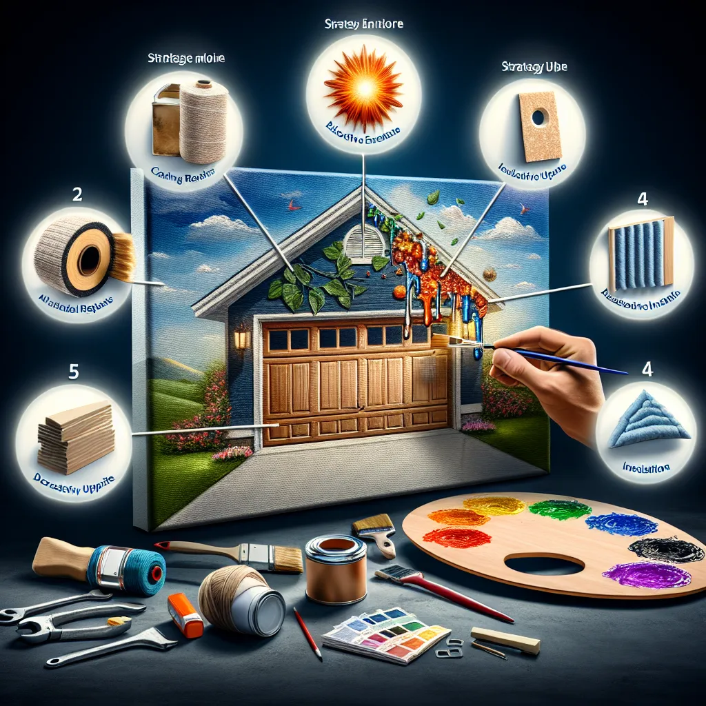 The Palette of Perfection: Five Supreme Strategies for Exquisite Garage Door Revamp