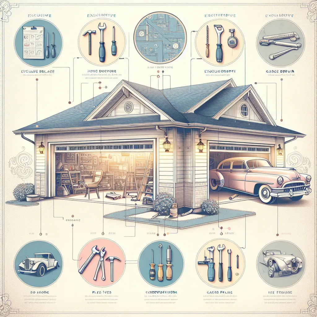 The Essence of Elegance: Unveiling Five Exclusive Garage Repair Strategies for the Discerning Homeowner
