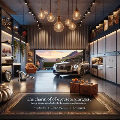 The Charm of Exquisite Garages: Five Premium Upgrades for the Discerning Homeowner