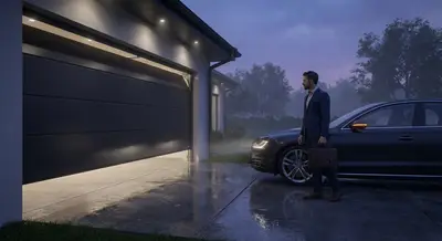 The Quiet Authority of a Well‑Tuned Garage Door