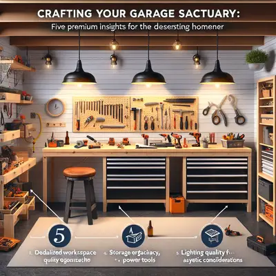 Crafting Your Garage Sanctuary: Five Premium Insights for the Discerning Homeowner