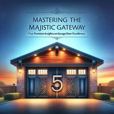 Mastering the Majestic Gateway: Five Premium Insights on Garage Door Excellence