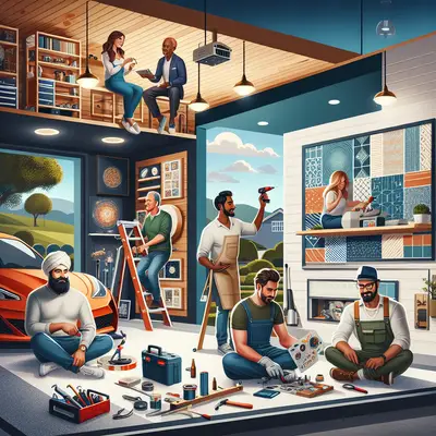 Elevating Garage Aesthetics: Five Exquisite Upgrades for the Discerning Homeowner