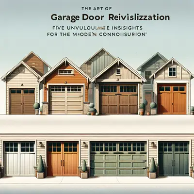 The Art of Garage Door Revitalization: Five Unveiled Insights for the Modern Connoisseur