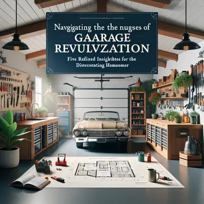 Navigating the Nuances of Garage Revitalization: Five Refined Insights for the Discerning Homeowner