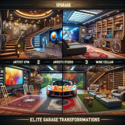Unveiling the Spectacular: Five Elite Garage Transformations for the Connoisseur Homeowner
