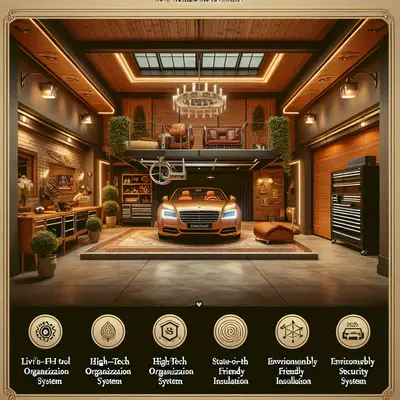 Revamping Your Refuge: Five High-End Garage Innovations for the Prestigious Homeowner