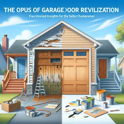 The Opus of Garage Door Revitalization: Five Unveiled Insights for the Select Homeowner