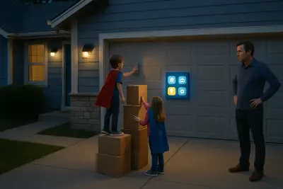 When Your Driveway Becomes a Stage: What “Criminal Mastermind” Kids Teach Us About Smarter Garage Doors