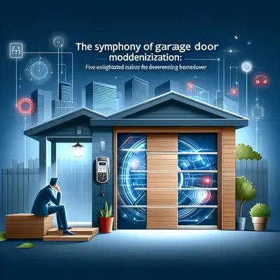 The Symphony of Garage Door Modernization: Five Enlightened Insights for the Discerning Homeowner