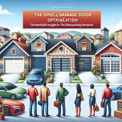 The Opus of Garage Door Optimization: Five Noteworthy Insights for the Discerning Homeowner
