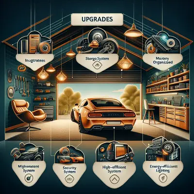 Unleashing the High-End Haven: Five Ingenious Garage Enhancements for the Refined Homeowner