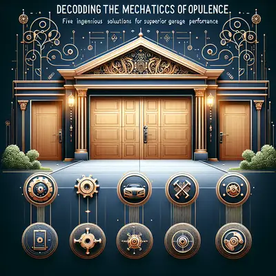 Decoding the Mechanics of Opulence: Five Ingenious Solutions for Superior Garage Door Performance